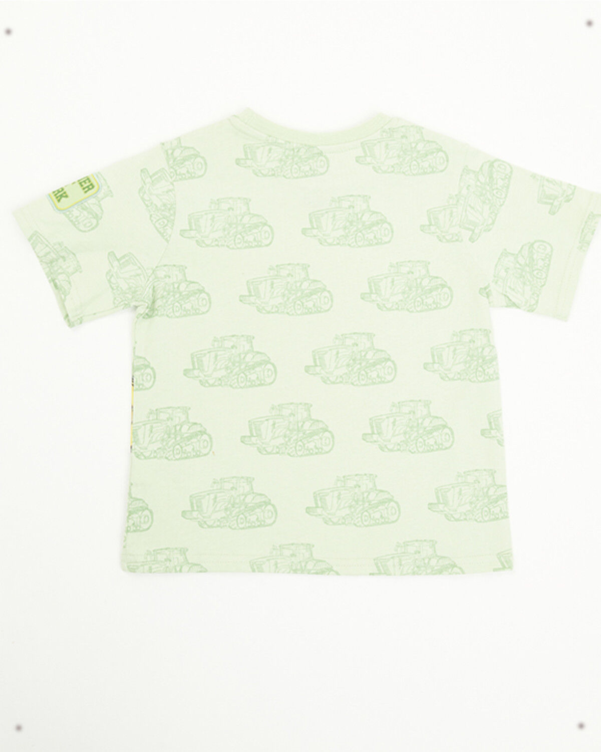 Image #3 - John Deere Boys' Double Duty Tractor Short Sleeve Graphic T-Shirt, Green, hi-res