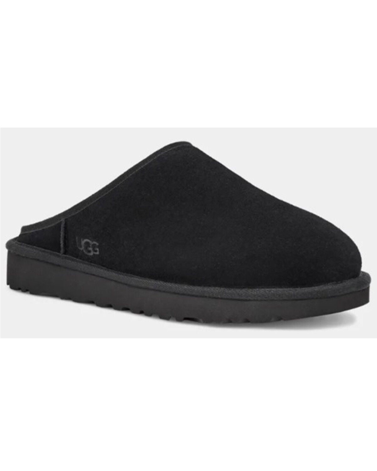 UGG Men's Classic Slip-On Slippers, Black, hi-res
