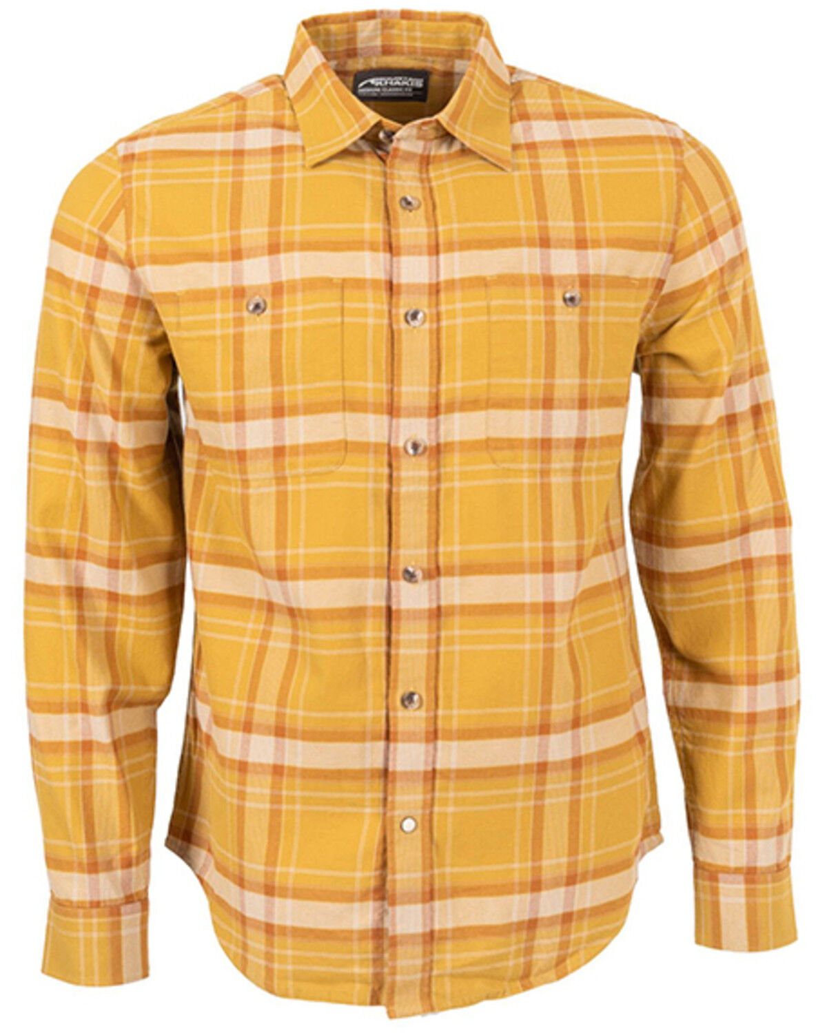 Image #1 - Mountain Khakis Men's Belton Shirt Jacket, Orange, hi-res