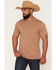 Image #1 - Cody James Men's Summit Solid Pocket Short Sleeve T-Shirt, Tan, hi-res