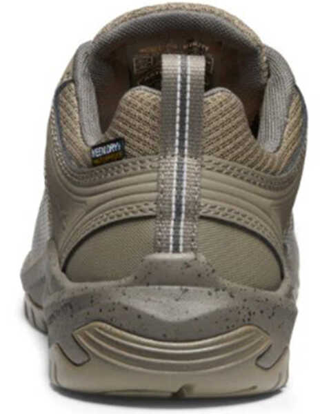 Image #3 - Keen Men's Reno Low Waterproof Work Shoes - Round Toe, Mahogany, hi-res