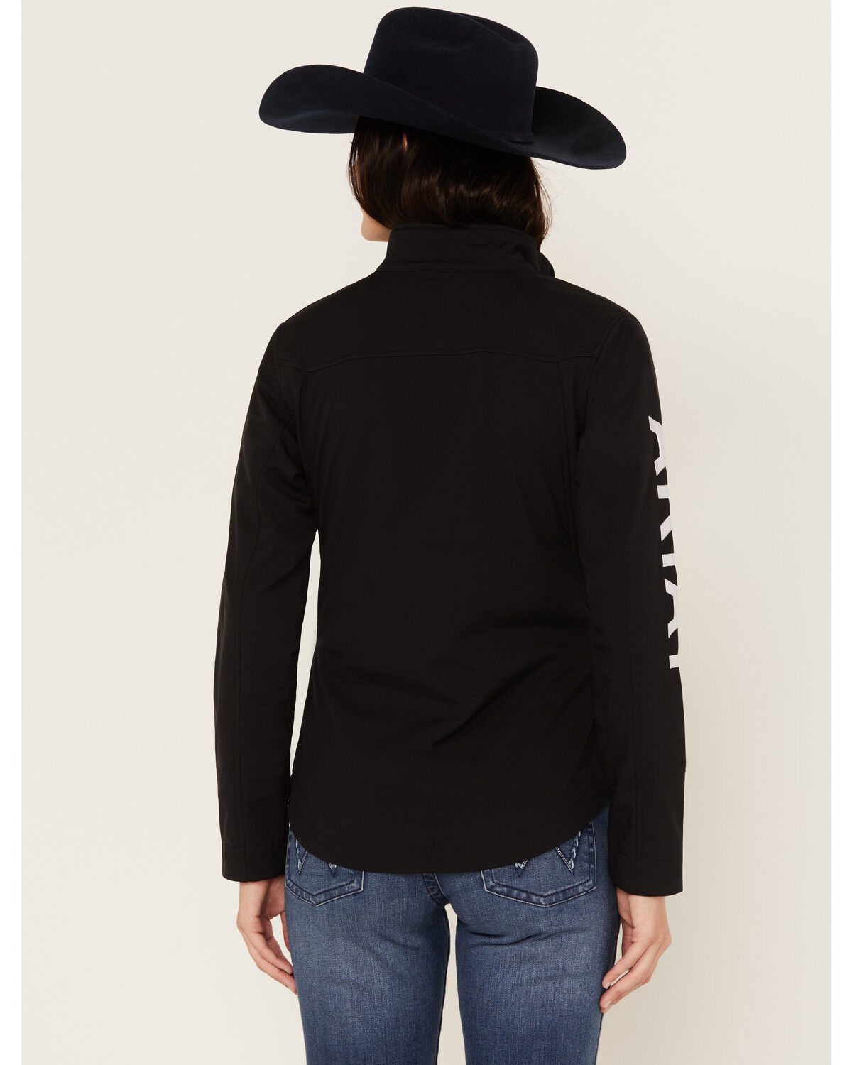 Image #4 - Ariat Women's Softshell Team Jacket, Black, hi-res