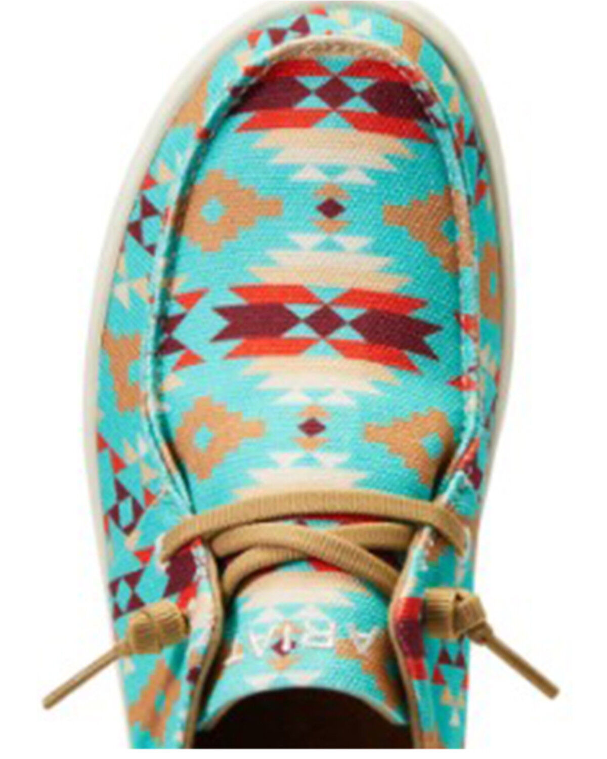Image #4 - Ariat Women's Saddle Southwestern Print Casual Hilo Shoes - Moc Toe, Multi, hi-res