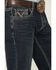 Image #2 - Rock & Roll Denim Men's Pistol Dark Wash Straight Reflex Stretch Denim Jeans, Dark Wash, hi-res