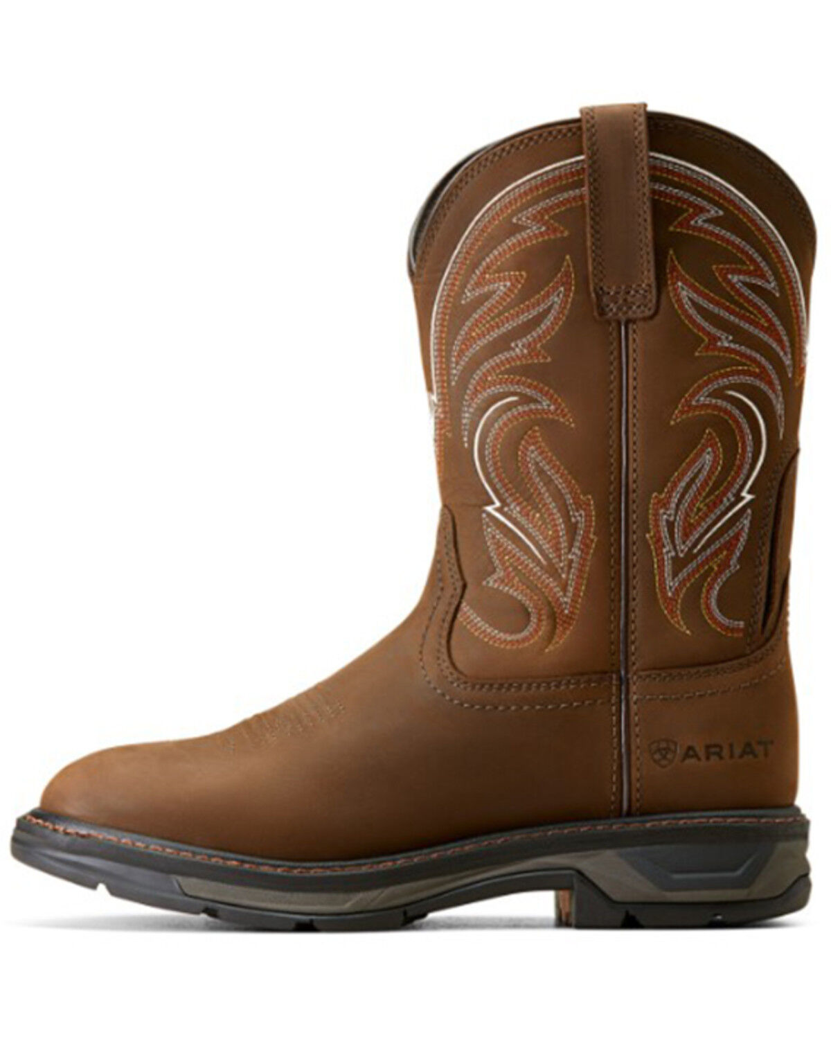 Image #2 - Ariat Men's WorkHog® XT Distressed Work Boots - Round Toe, Brown, hi-res