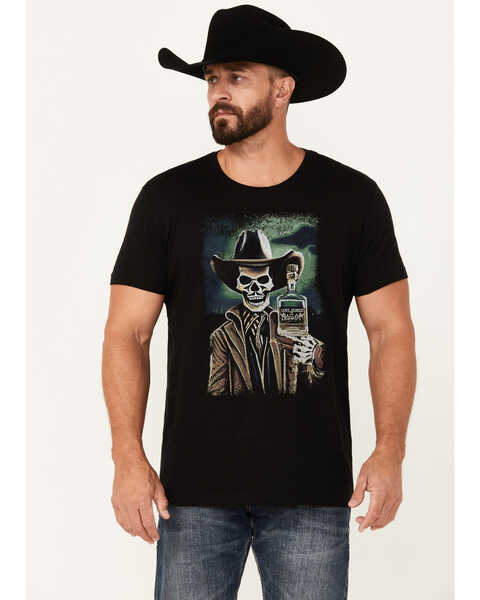 Cody James Men's Drink Up Short Sleeve Graphic T-Shirt, Black, hi-res
