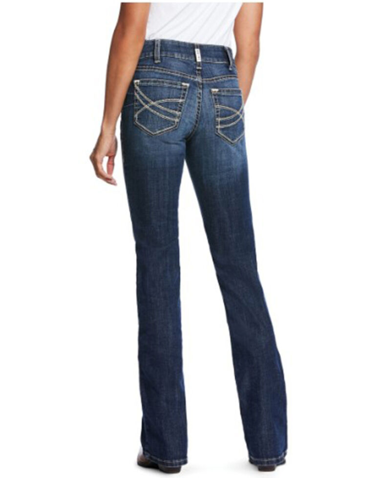 Ariat Women's Goldie Bootcut Jeans, Blue, hi-res