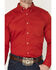 Image #3 - Cody James Men's Performance Twill Solid Long Sleeve Button-Down Stretch Western Shirt, Medium Red, hi-res