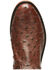 Image #5 - Tony Lama Men's Exotic Ostrich Skin Western Boots - Round Toe, Antique, hi-res