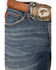 Image #2 - Moonshine Spirit Men's Cantina Medium Wash Slim Straight Stretch Denim Jeans, Medium Wash, hi-res
