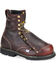 Image #1 - Carolina Men's Domestic Met Guard Boots - Steel Toe, Dark Brown, hi-res