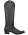 Image #1 - Lane Women's Cossette Studded Western Boots - Snip Toe, Jet Black, hi-res