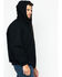 Carhartt Men's Duck Active Zip Front Work Jacket, Black, hi-res