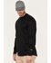 Image #2 - Hawx Men's Midweight Baselayer Crew Thermal Work Shirt, Black, hi-res