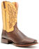 Image #1 - Dan Post Men's Exotic Snake Western Boots - Broad Square Toe, Brown, hi-res