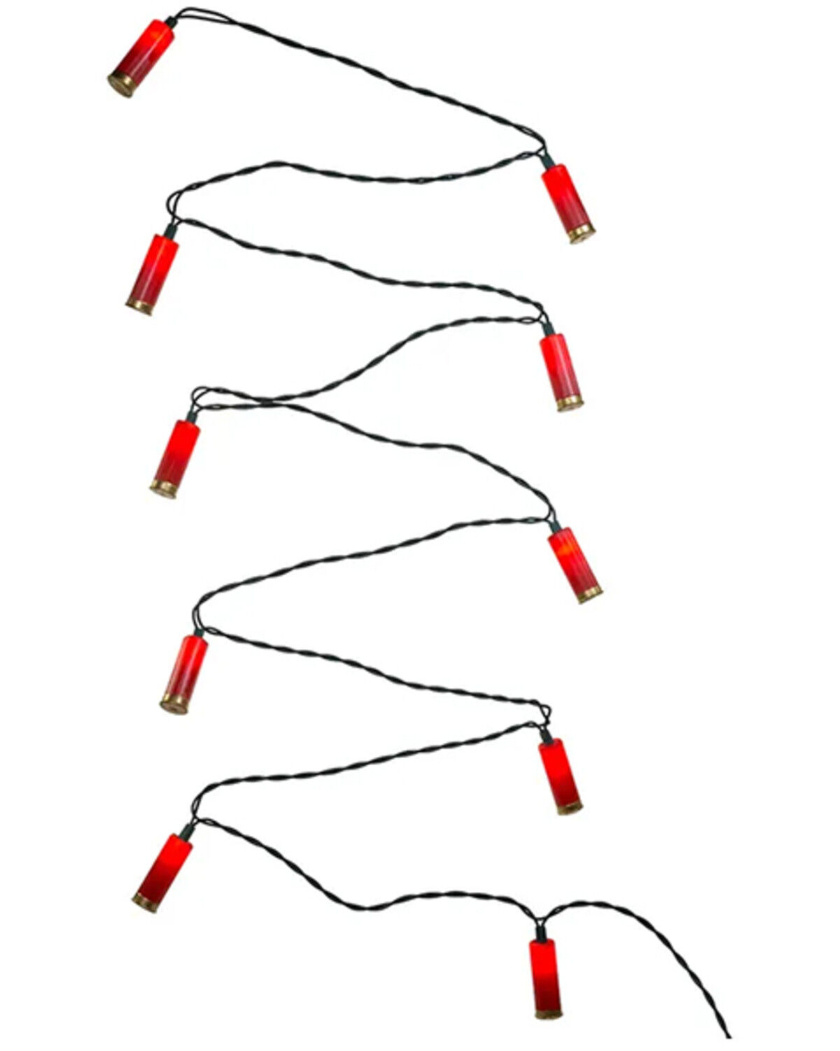 Image #2 - Kurt Adler Shotgun Shell String Light Set, Multi, hi-res