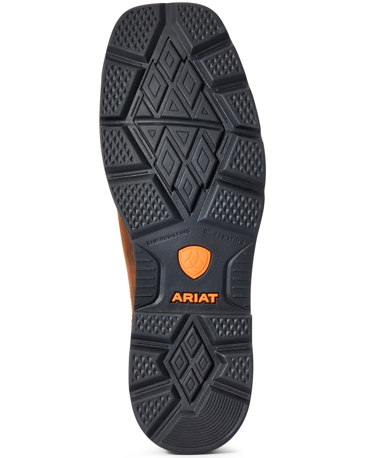 Image #5 - Ariat Men's Groundbreaker Water Resistant Work Boots - Steel Toe, Brown, hi-res