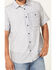 Image #3 - Brothers and Sons Men's Performance Short Sleeve Button Down Western Shirt , Navy, hi-res