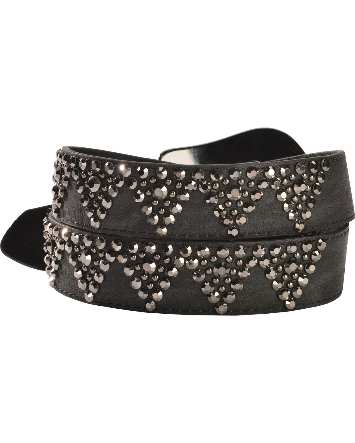 Image #2 - Shyanne Women's Bling Belt, Black, hi-res