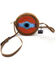 Image #2 - Ranch Junkie Women's Sedona Saddle Canteen Round Crossbody Bag, Multi, hi-res