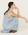 Image #2 - Free People Women's Machu Barrel Midi Dress, Blue, hi-res