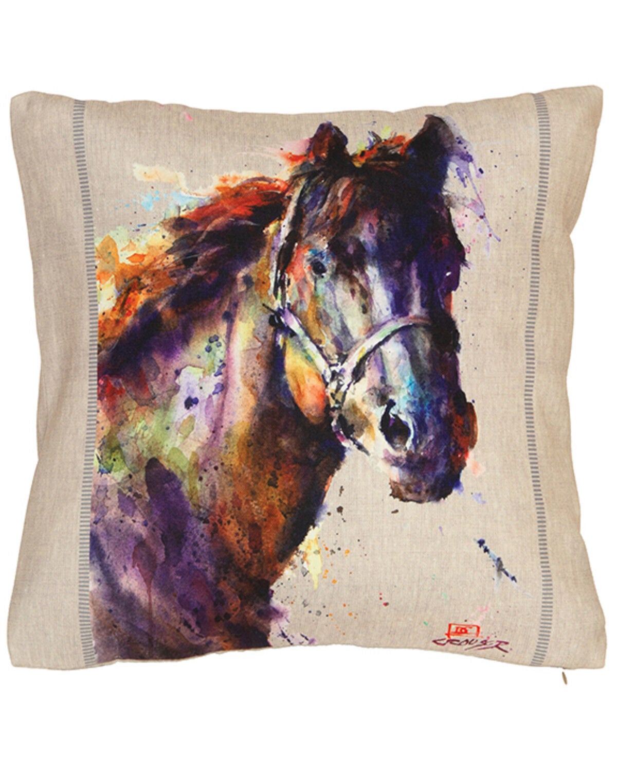 Image #1 - Carstens Home Pancho Outdoor Pillow, Multi, hi-res