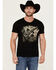 Image #1 - Cody James Men's 2 Pair Short Sleeve Graphic T-Shirt, Black, hi-res