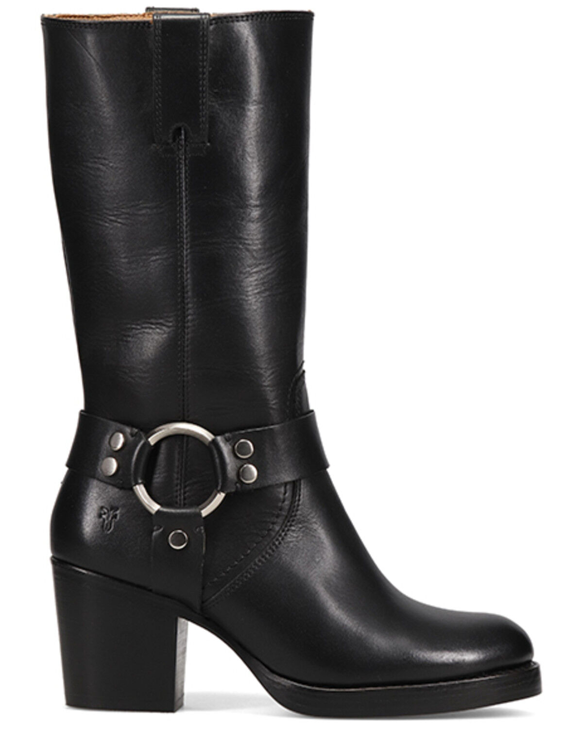 Image #2 - Frye Women's Jean Harness Fashion Boots - Round Toe, Black, hi-res