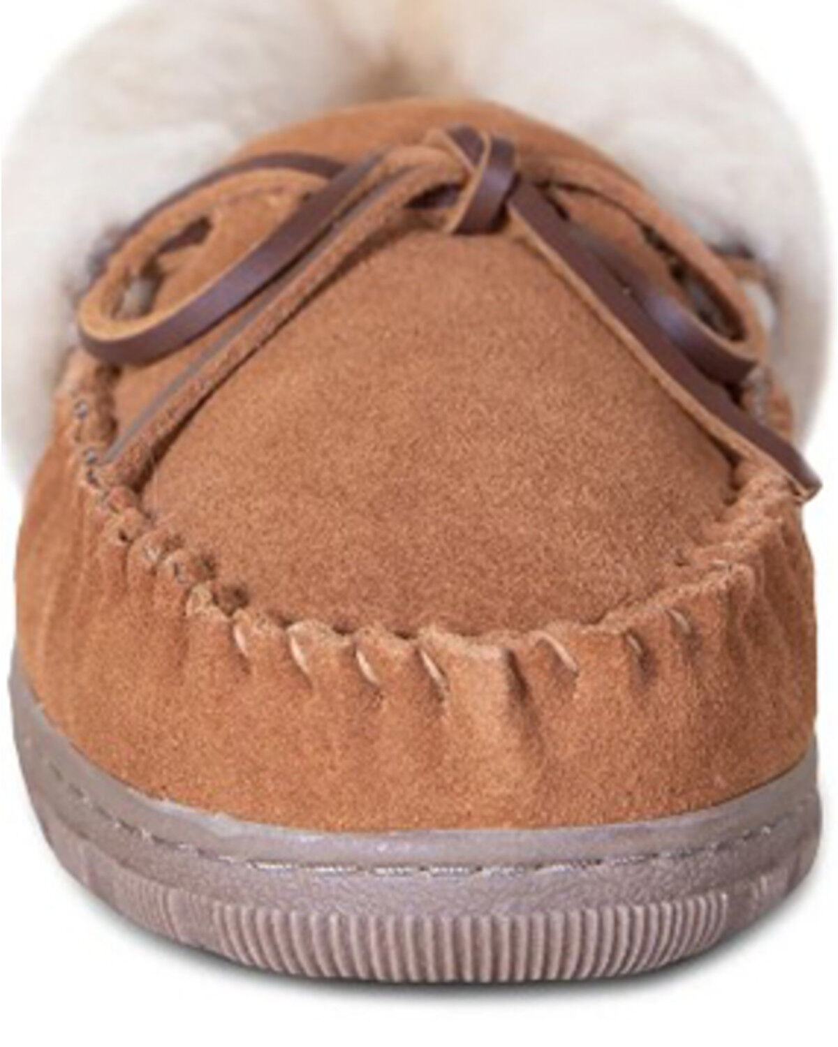 Image #3 - Cloud Nine Women's Sienna Moccasins, Chestnut, hi-res
