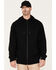 Image #1 - Hawx Men's Full Zip Thermal Lined Hooded Jacket, Black, hi-res