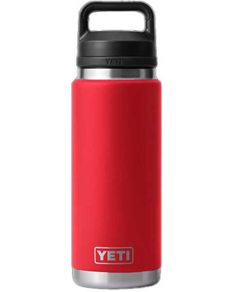 Yeti Rambler® 26oz Water Bottle with Chug Cap , Red, hi-res