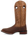 Image #3 - Laredo Men's Cullen Western Boots - Broad Square Toe, Brown, hi-res