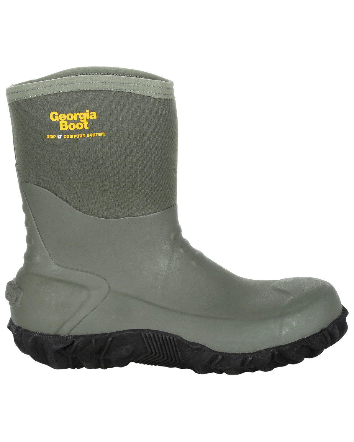 Image #2 - Georgia Boot Men's Mid Rubber Waterproof Boots - Round Toe, , hi-res