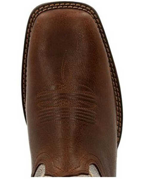 Image #6 - Durango Men's Sorrell Western Boots - Square Toe, Brown, hi-res