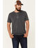 Image #1 - Flag & Anthem Men's Springdale Bo Henley Short Sleeve T-Shirt, Charcoal, hi-res