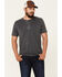 Image #1 - Flag & Anthem Men's Springdale Bo Henley Short Sleeve T-Shirt , Charcoal, hi-res