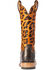 Image #3 - Ariat Women's Donatella Exotic Caiman Western Boots - Broad Square Toe , Black, hi-res