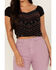 Image #3 - Idyllwind Women's Cane Ridge Beaded Top, Black, hi-res
