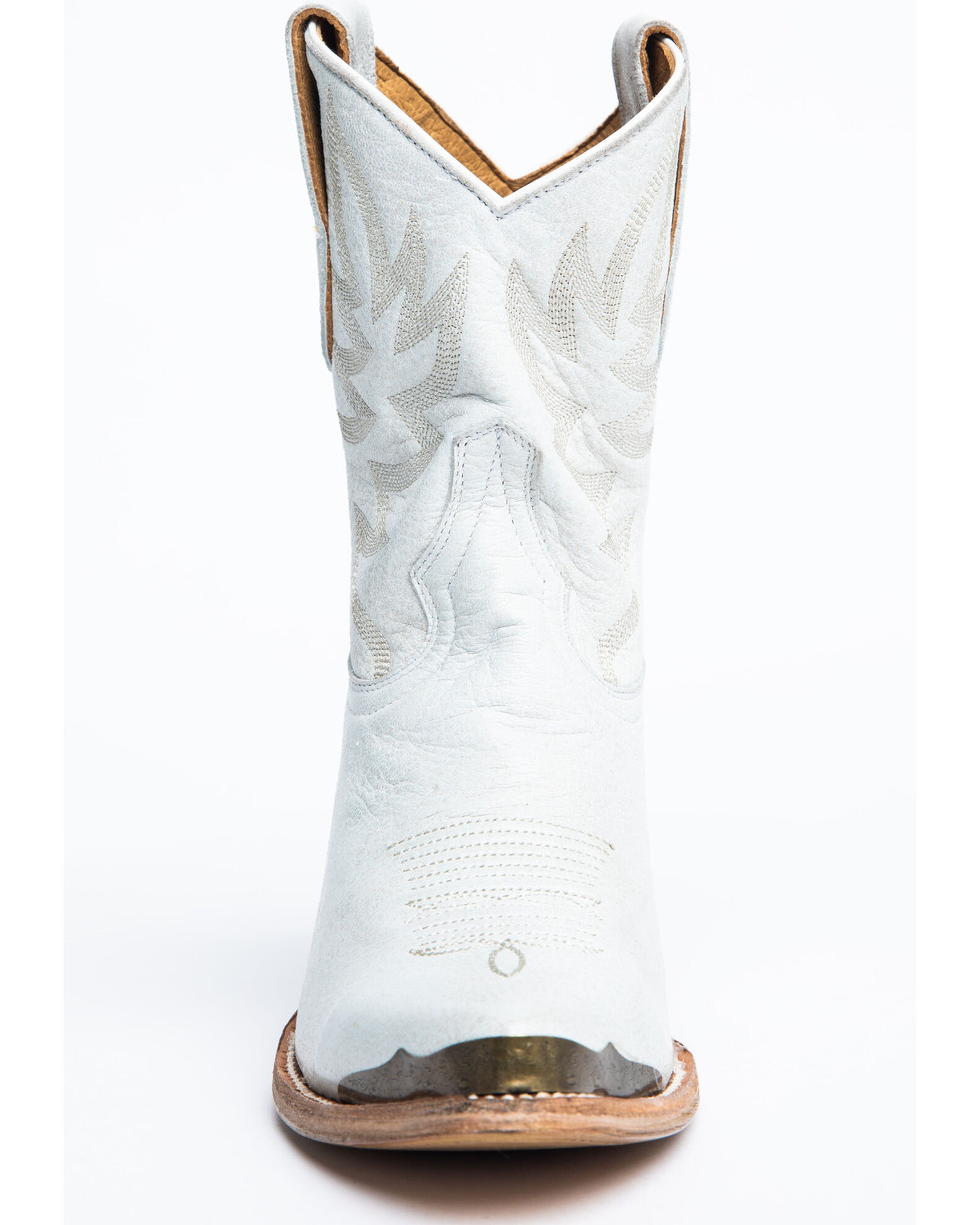 Image #4 - Idyllwind Women's Wheels Western Booties - Round Toe, White, hi-res