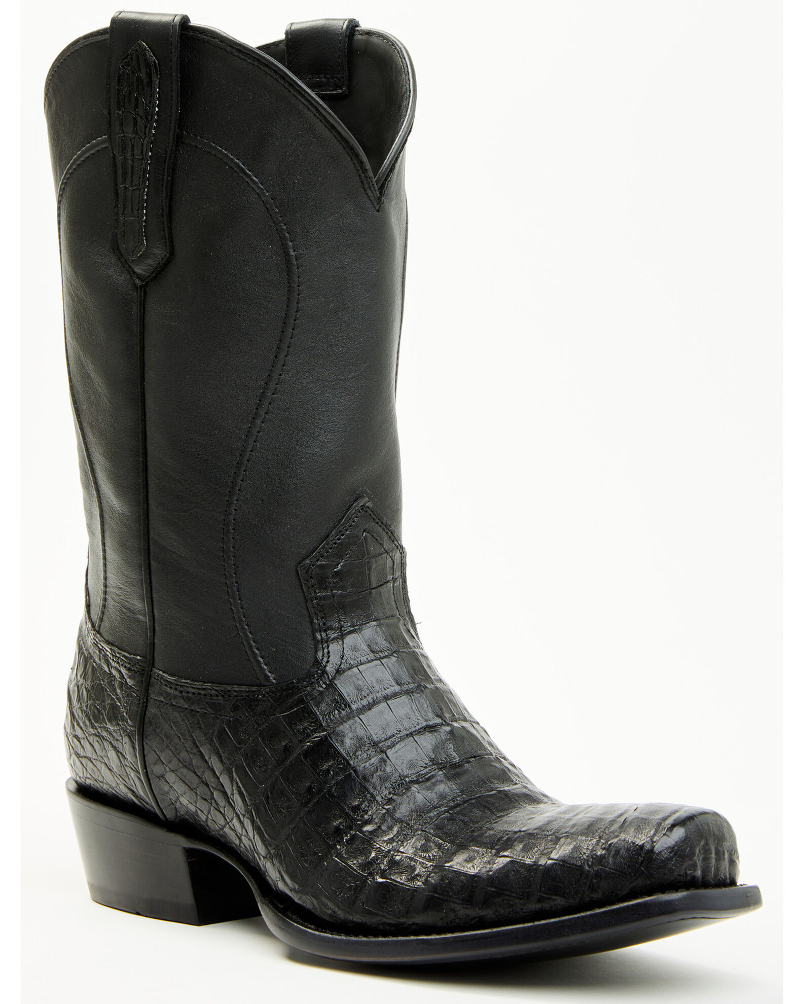 Product Name: Cody James Black 1978® Men's Mason Exotic Caiman Belly  Western Boots - Square Toe