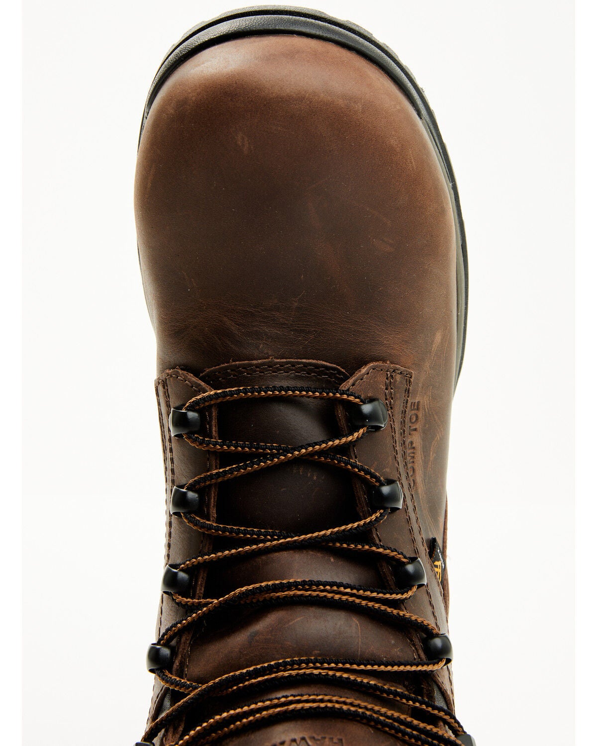 Image #6 - Hawx Men's 6Enforcer Pro Work Boots - Composite Toe, Brown, hi-res