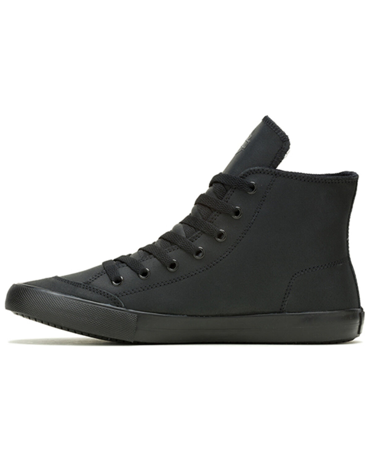 Image #3 - Harley Davidson Men's Nathan Motorcycle Sneakers, Black, hi-res