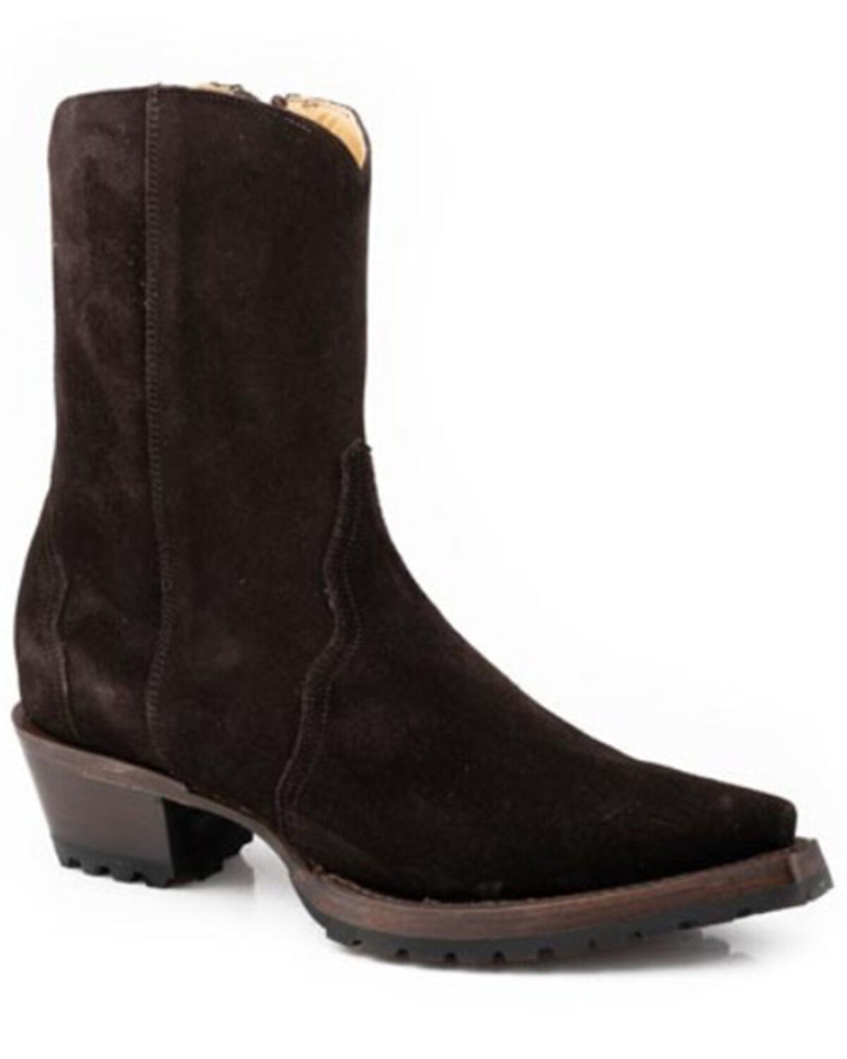 Image #1 - Roper Women's Daphne Western Boots - Snip Toe, Brown, hi-res