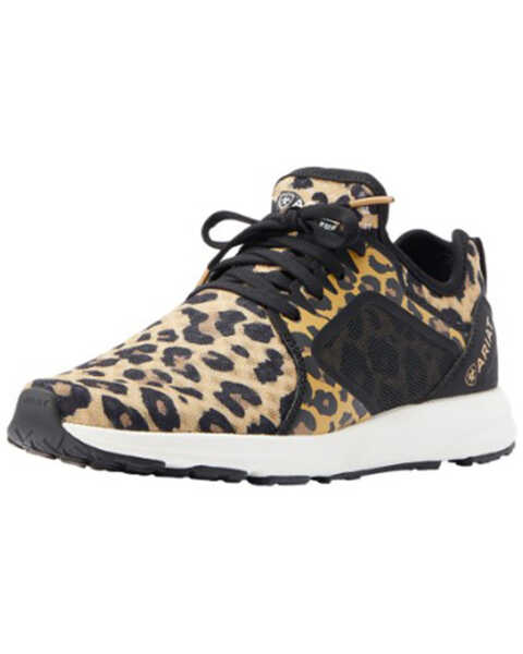 Ariat Women's Leopard Print Fuse Sneakers, Leopard, hi-res