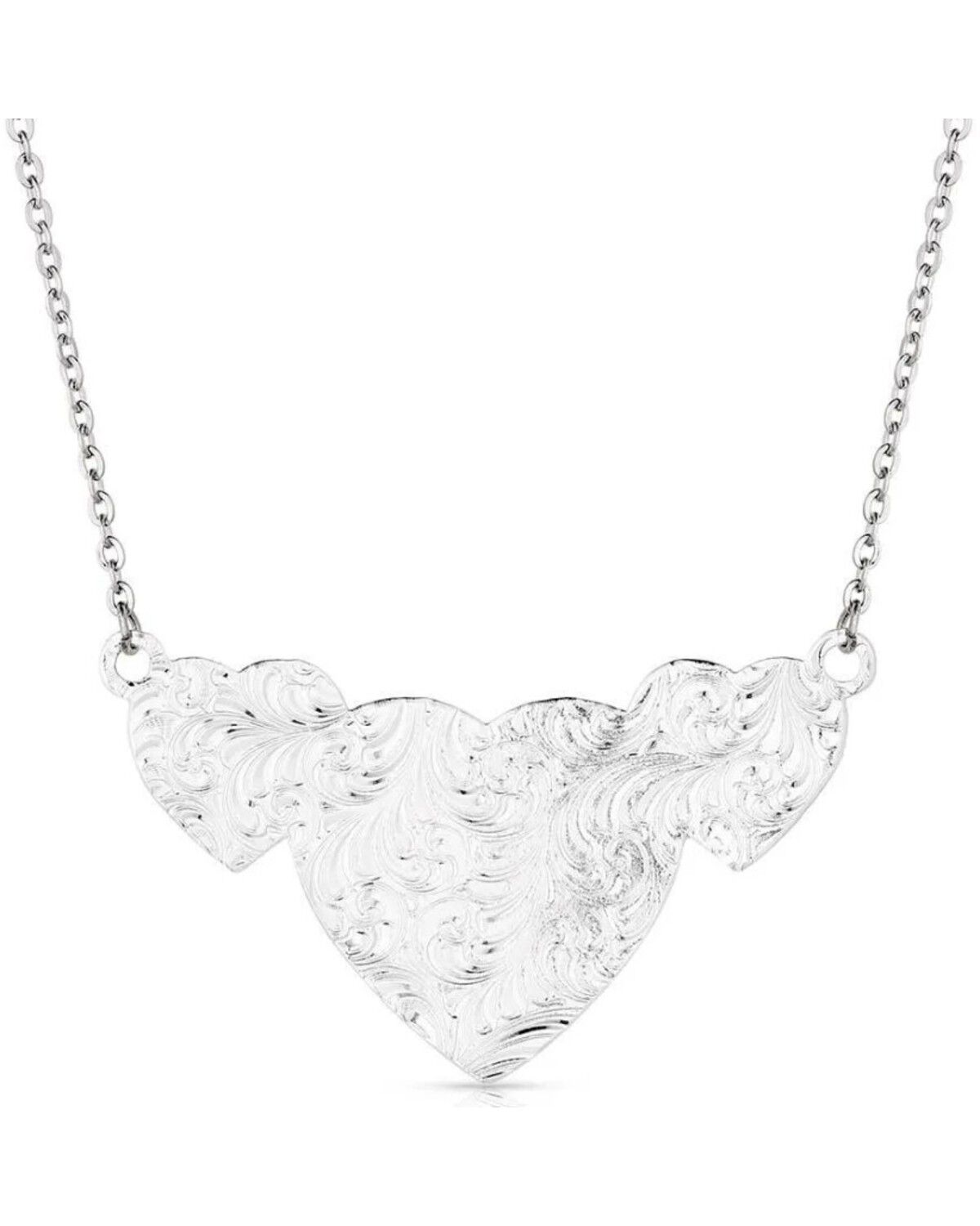 Image #2 - Montana Silversmiths Women's Pure Heart Necklace, Multi, hi-res