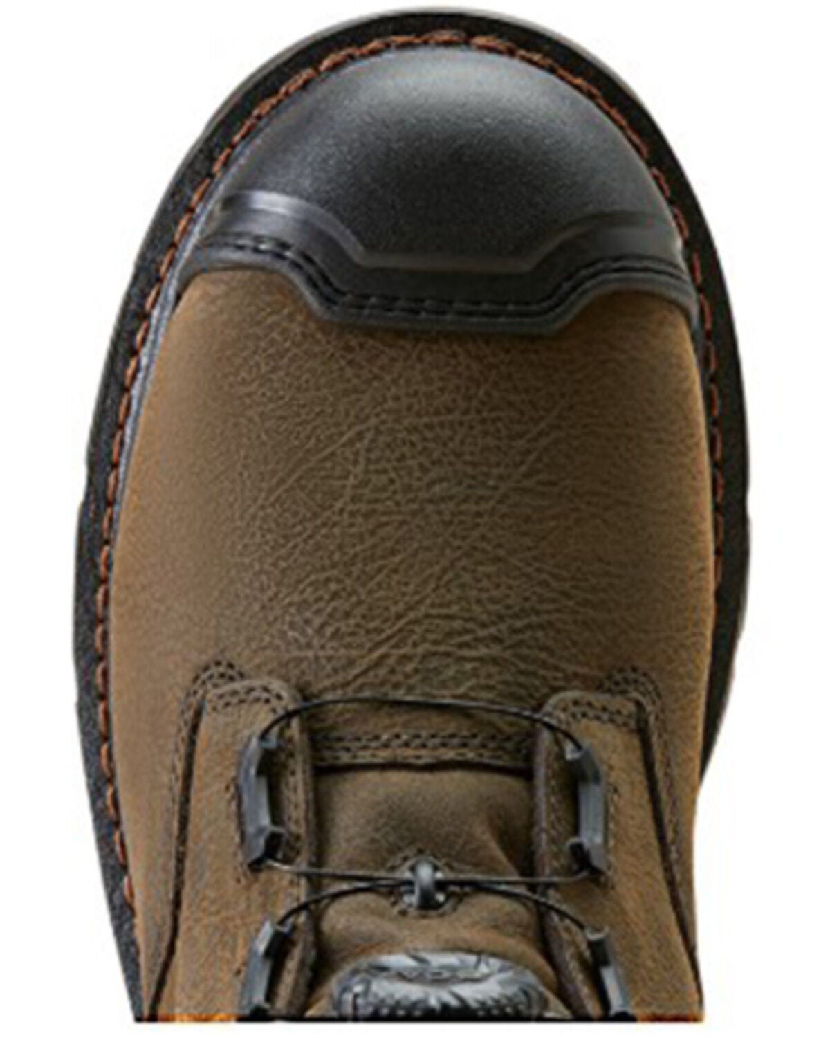 Image #4 - Ariat Men's 6" Stump Jumper BOA&reg; Waterproof Work Boots - Composite Toe, Brown, hi-res