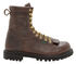 Georgia Boot Men's Waterproof Low Heel Logger Work Boots - Round Toe, Chocolate, hi-res