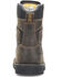 Image #4 - Carolina Men's Pitstop Waterproof 8" Work Boots - Carbon Toe, Brown, hi-res