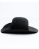 Image #3 - Rodeo King Men's 7X Pen Crown Western Felt Hat, Black, hi-res