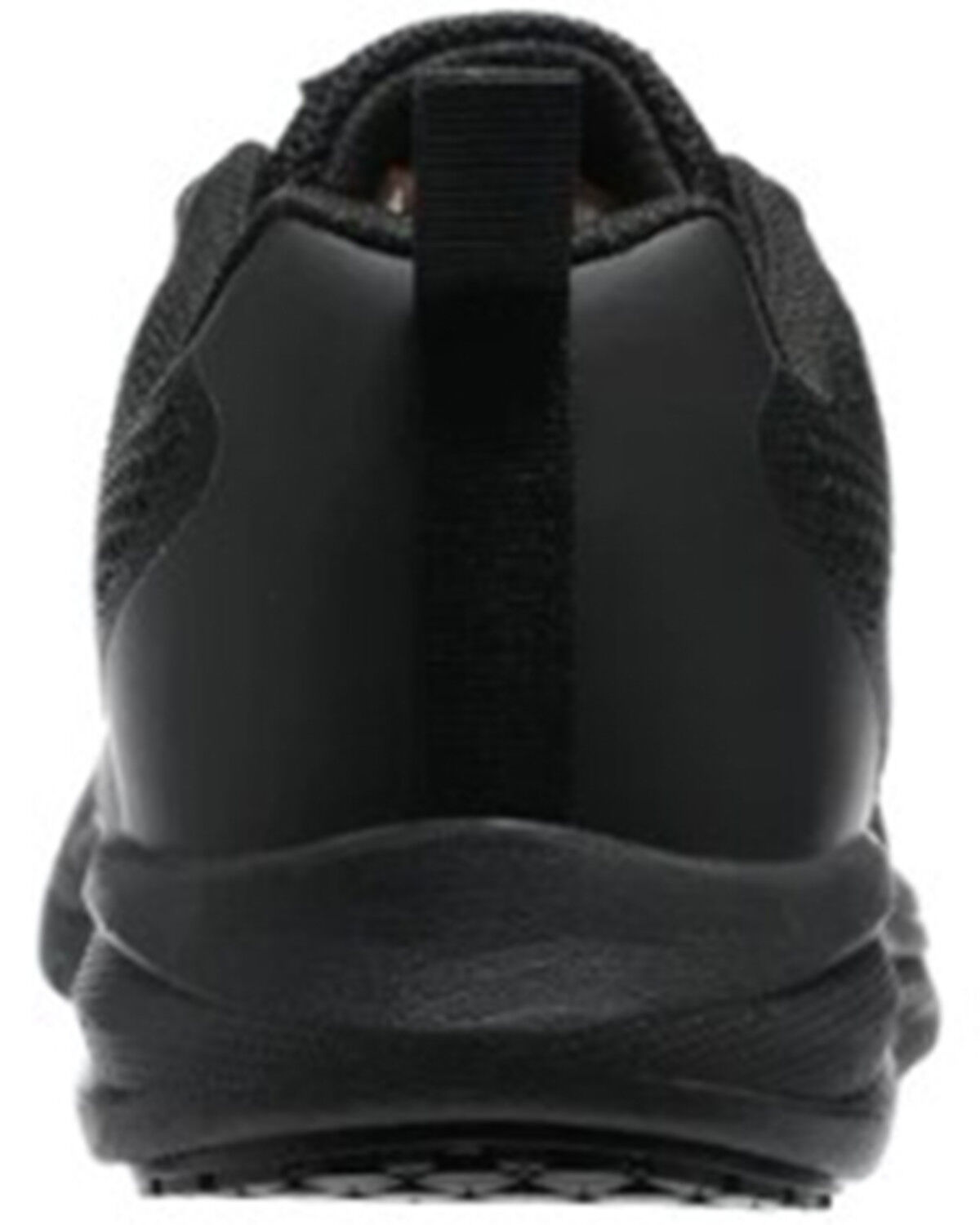 Image #4 - AdTec Men's Light Weight Work Shoes - Round Toe, Black, hi-res